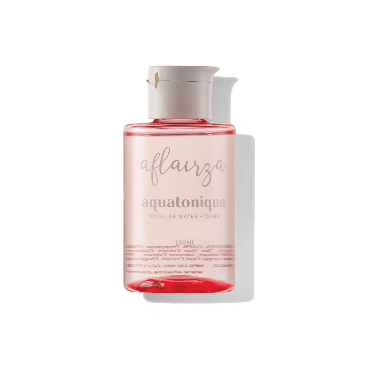 Aflairza Aquatonique Micellar Water & Toner | Dual-Action Cleanser & Toner with Tea Tree, Rose & Witch Hazel | Removes Makeup, Hydrates & Balances pH | For All Skin Types