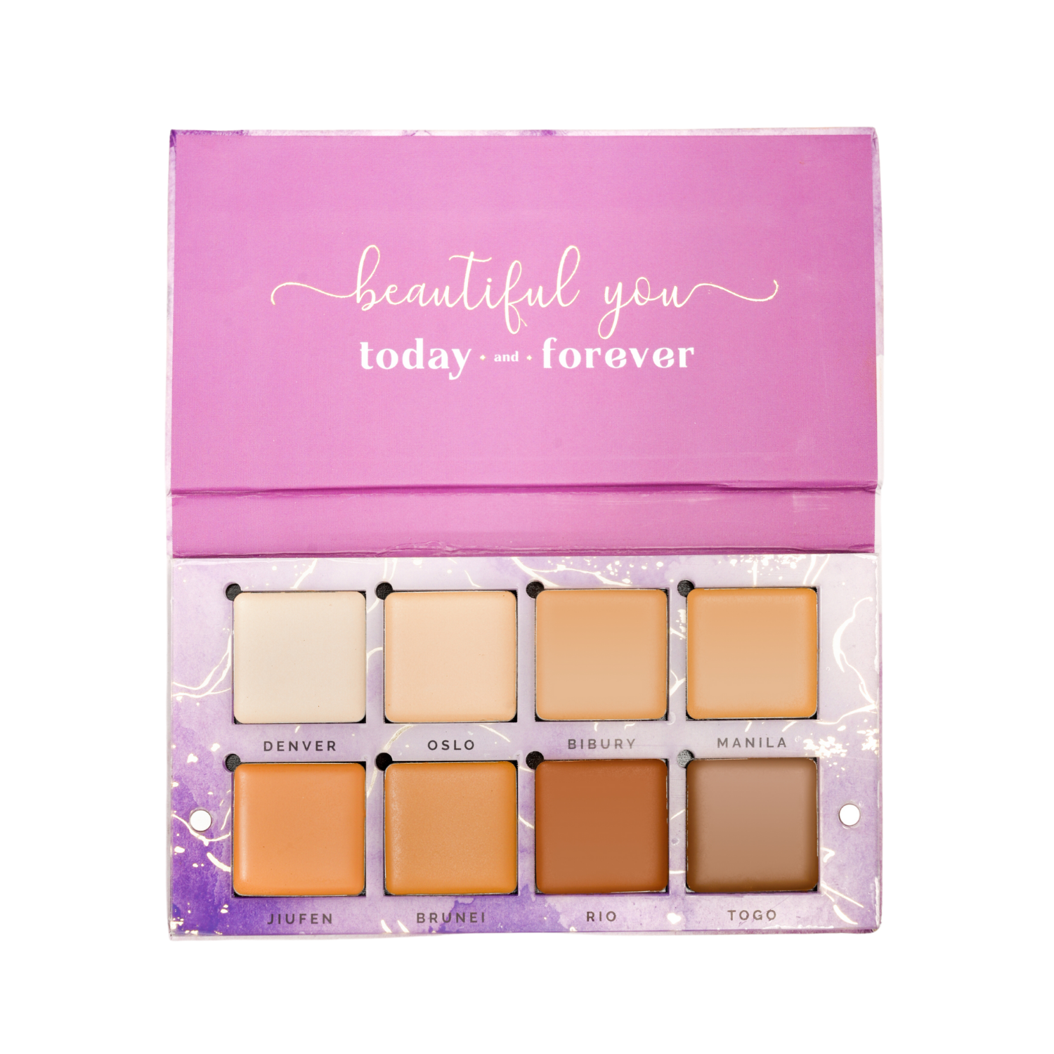 Soft Glam Base Palette | Everyday to Glam Makeup Looks | Blendable, Long-Lasting Formula with Vitamin E & Jojoba Oil | High-Pigment Shades | Compact & Travel-Friendly