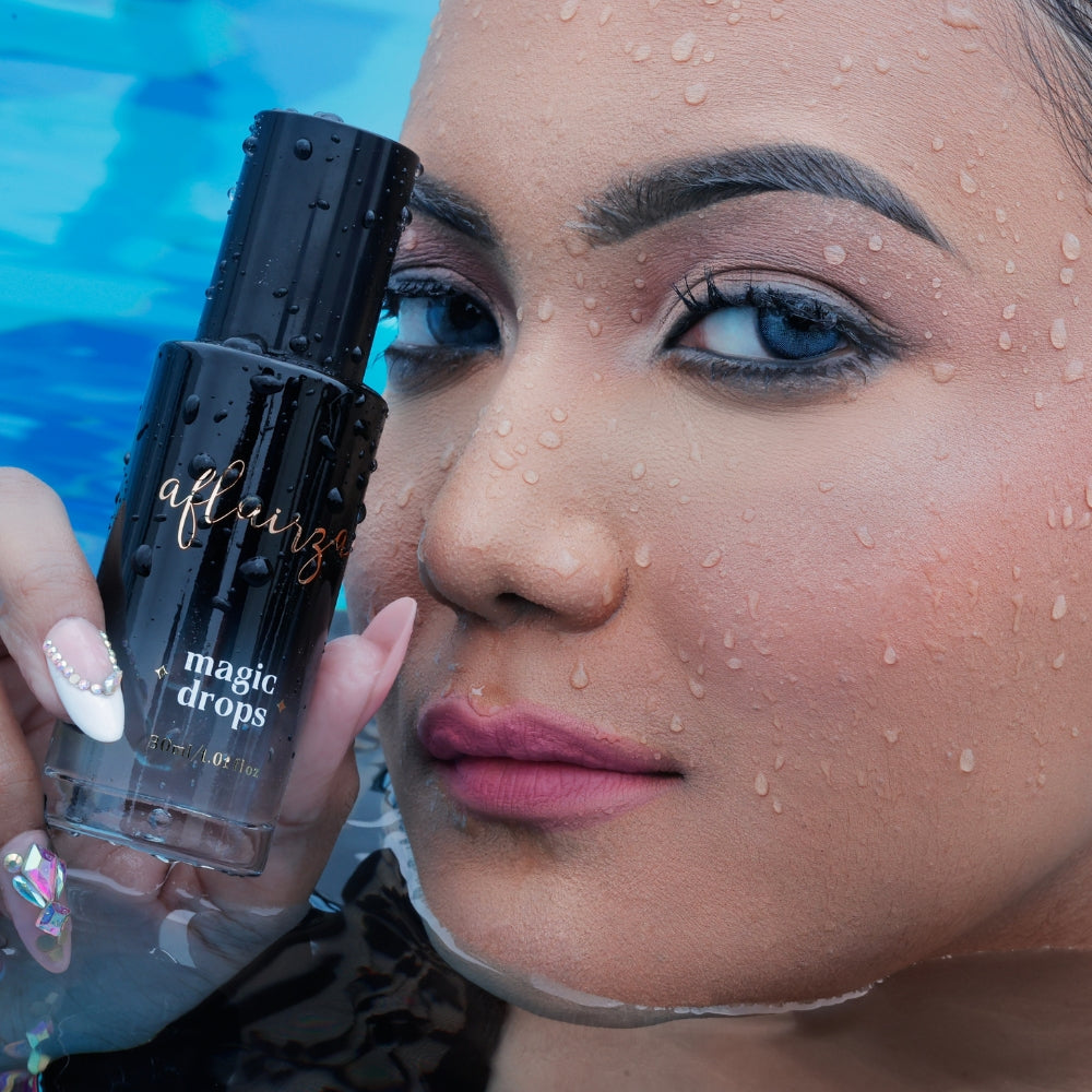 Magic Drops for Waterproof* and Sweat-resistant Makeup - Enhance Longevity and Radiance