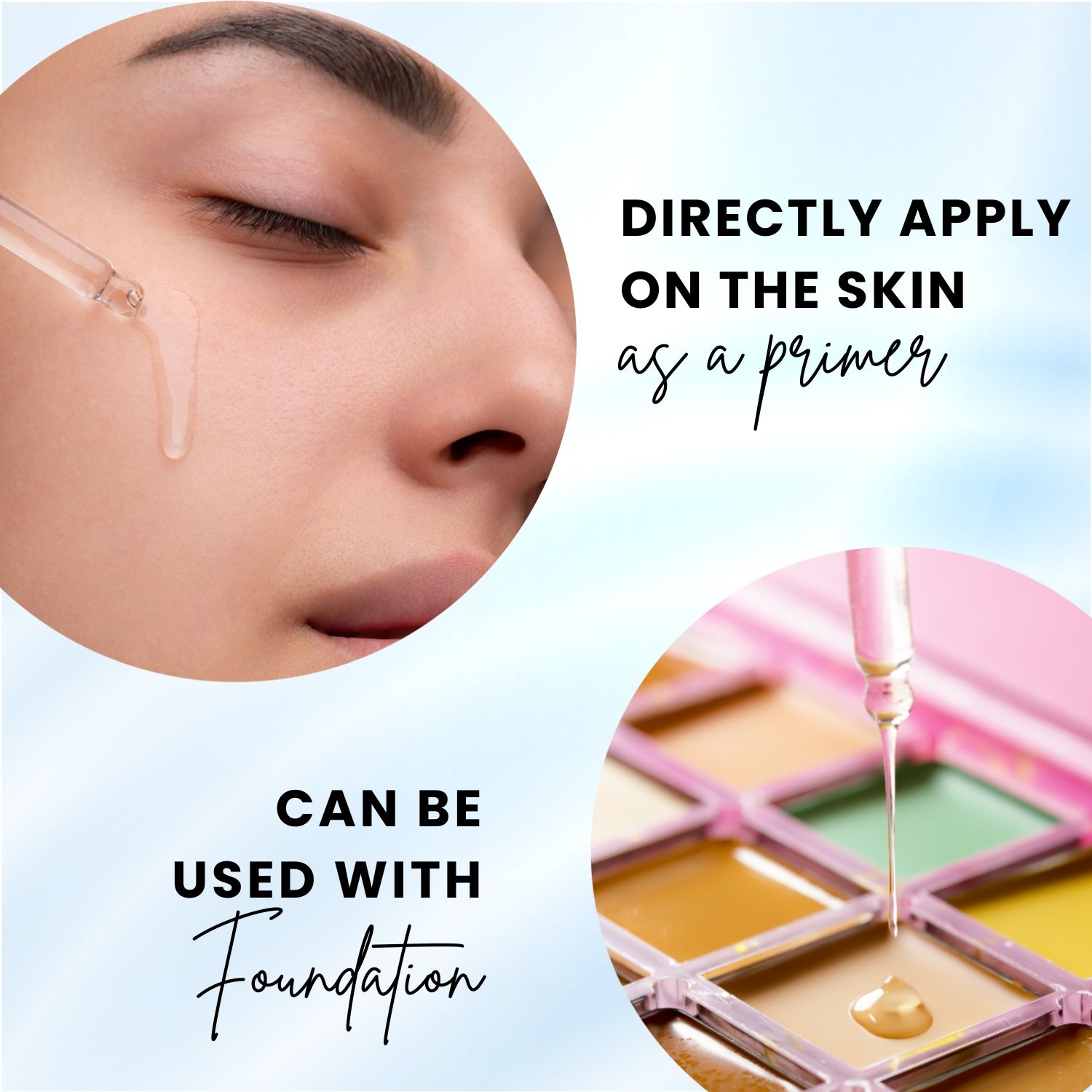 Magic Drops | Waterproof & Sweat-Resistant Makeup Serum | Feather-Light, Long-Lasting Formula with Hydro-Shield Technology | Locks Makeup, Nourishes Skin | For All Skin Types*