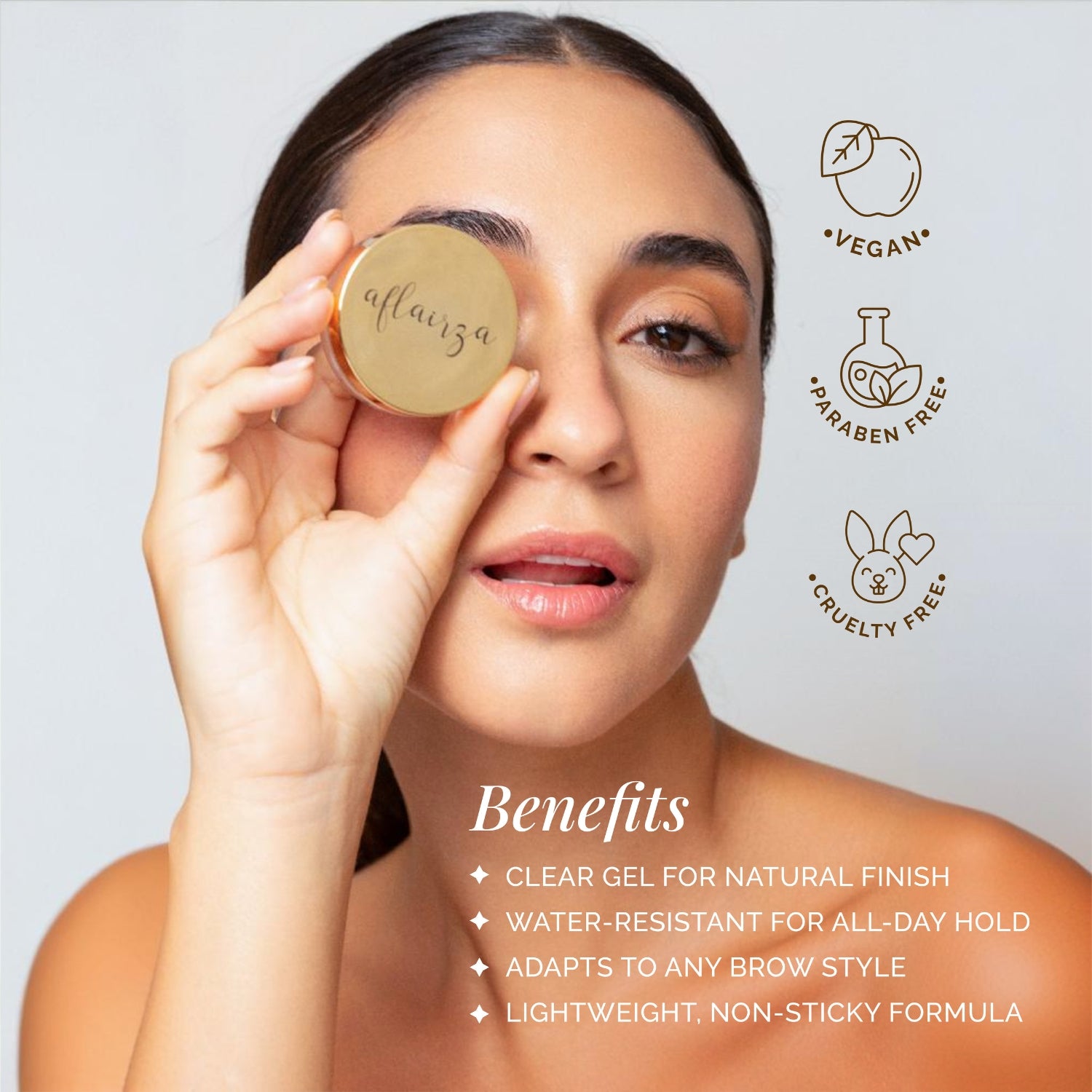 Browfix – Clear Gel Brow Styling Wax | Strong Hold & Water-Resistant | Non-Sticky, Long-Lasting Brow Setter | Natural Finish for All Brow Types