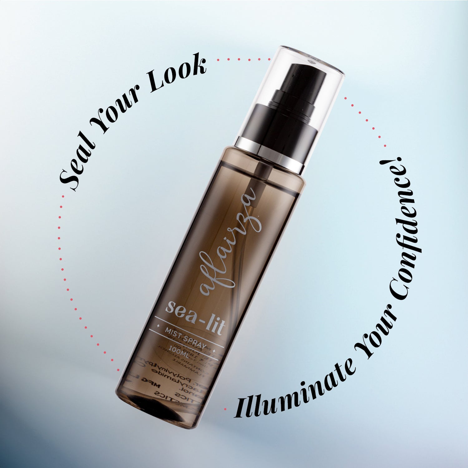 Sea-lit Makeup Fixing Spray | Long-Lasting Hold, Sweat & Humidity Resistant | Quick-Dry, Lightweight Mist | Non-Sticky & Hydrating Finish | Locks in Makeup All Day