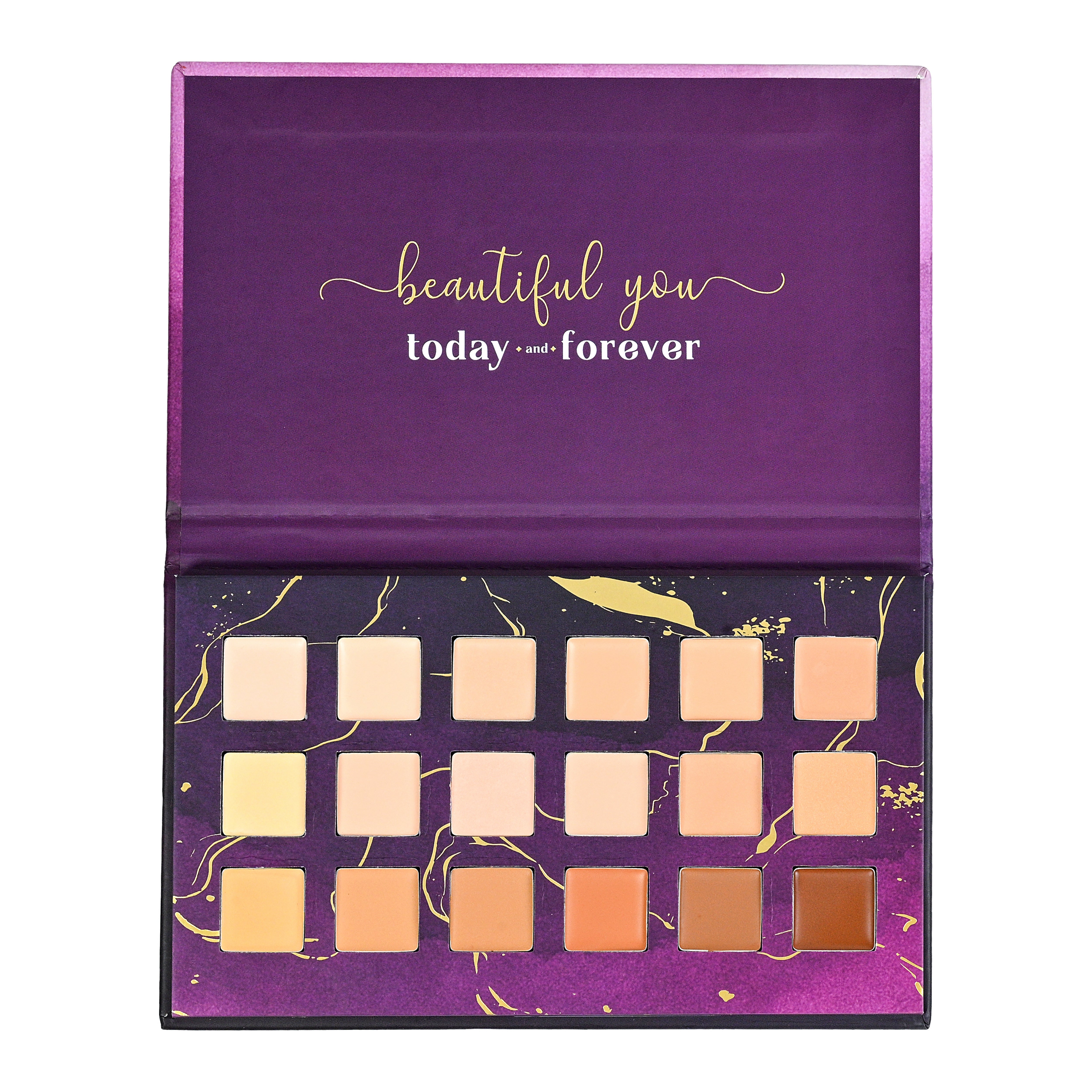 The Flawless Edit – Aspire Edition | Mini Conceal & Correct Palette | 18 Super-Creamy Shades | Ultra-Blendable, Full Coverage | Correct, Conceal & Perfect | All-in-One Pro Face Palette