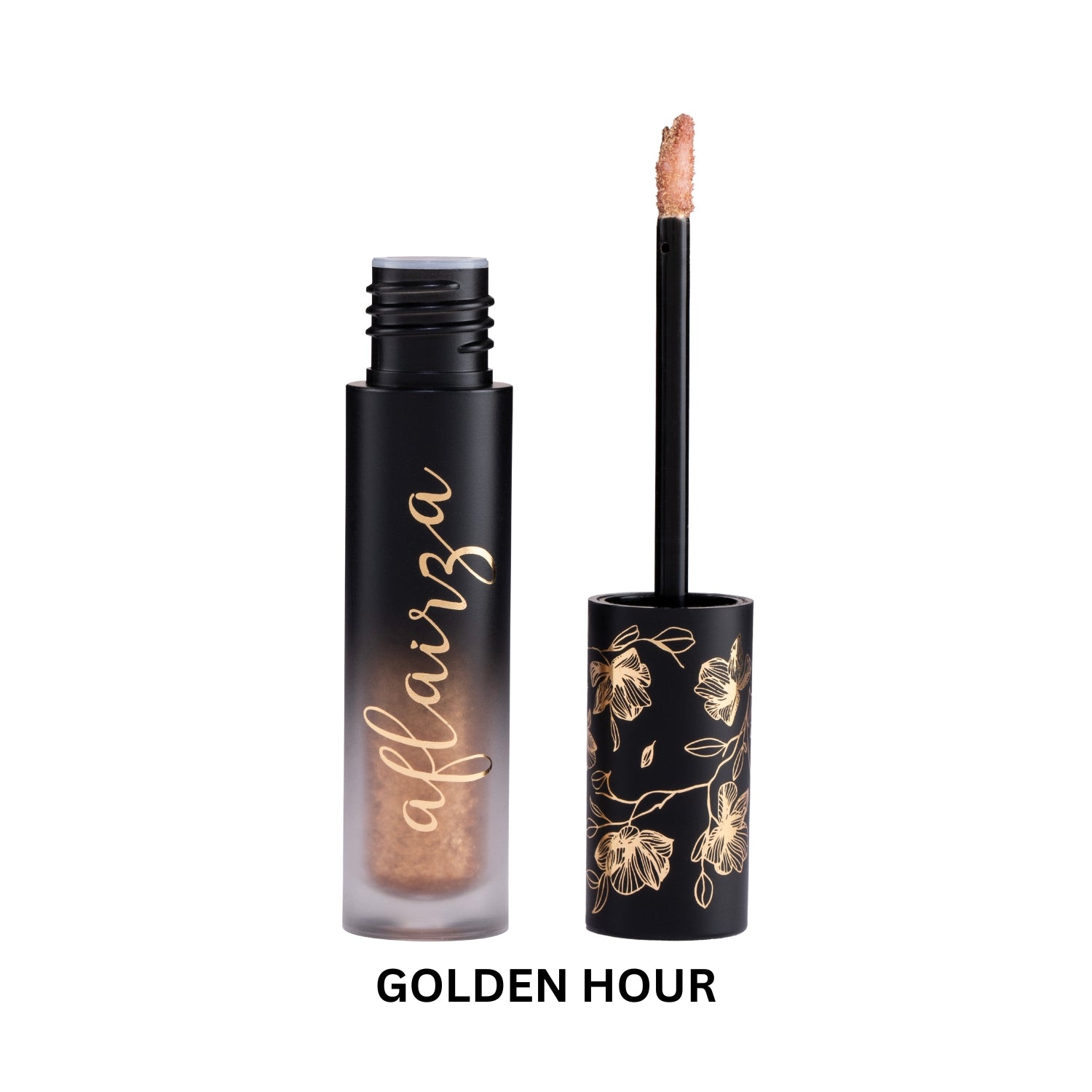 Aflairza Velvet Liquid Eyeshadow Shimmer | Intense Pigment, Instant Glow & Water-Resistant | Crease-Proof, Long-Lasting & Buildable Formula for All-Day Glam