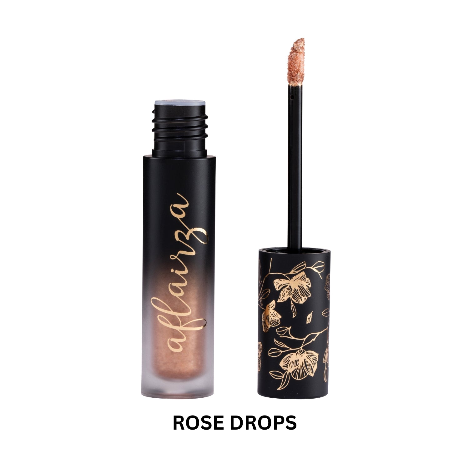 Aflairza Velvet Liquid Eyeshadow Shimmer | Intense Pigment, Instant Glow & Water-Resistant | Crease-Proof, Long-Lasting & Buildable Formula for All-Day Glam