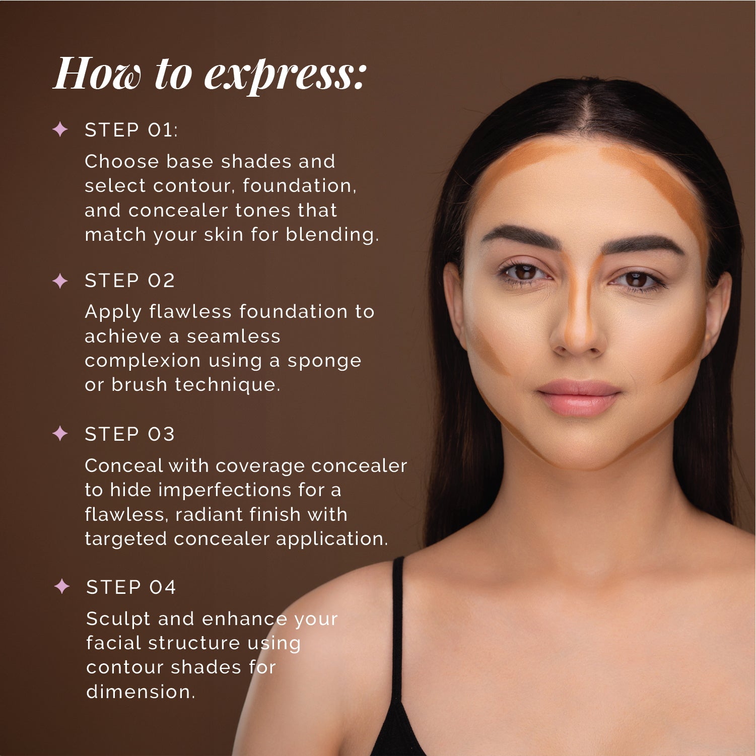 Soft Glam Base Palette | Everyday to Glam Makeup Looks | Blendable, Long-Lasting Formula with Vitamin E & Jojoba Oil | High-Pigment Shades | Compact & Travel-Friendly
