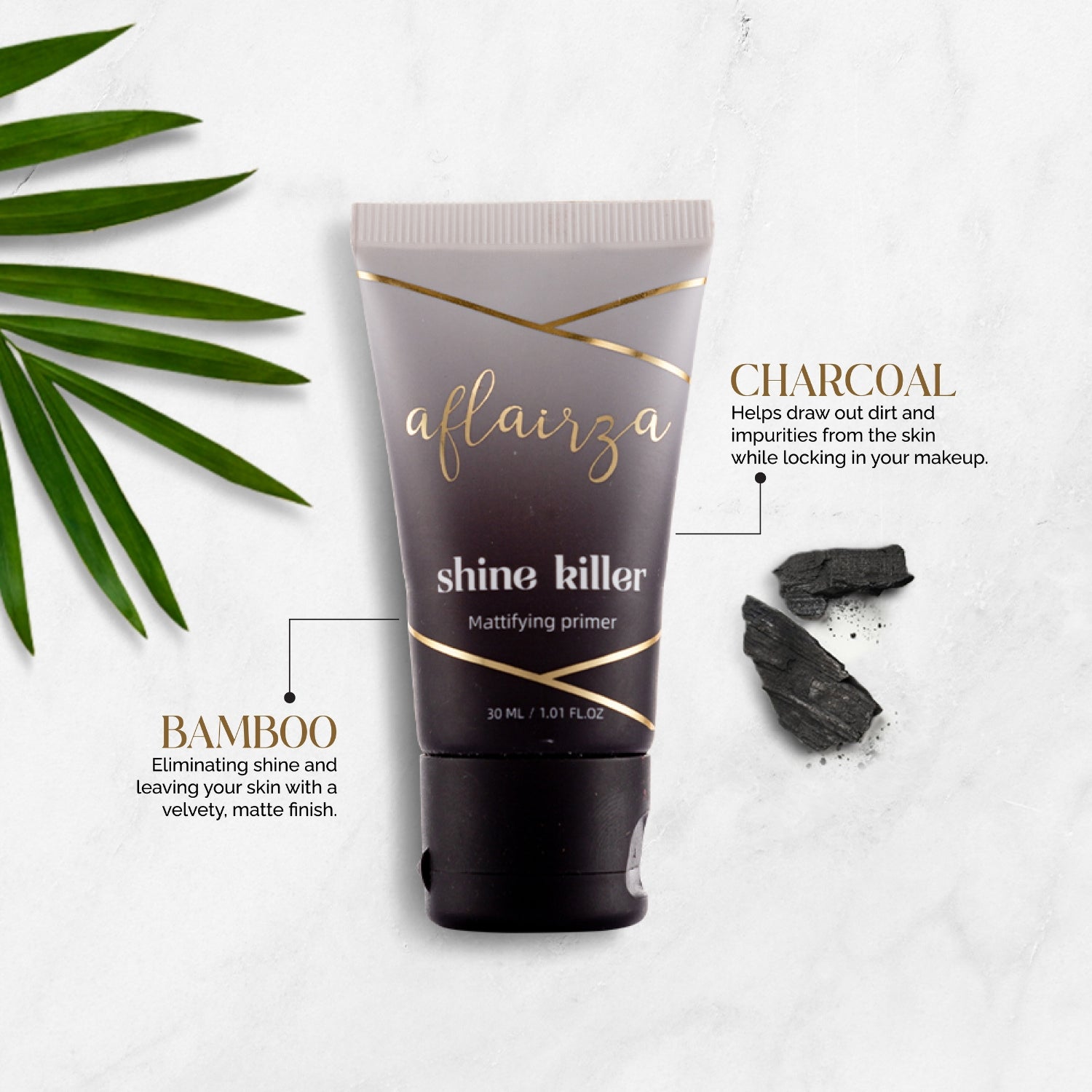 Shine Killer Mattifying Primer | Oil-Free, Pore-Minimizing & Shine-Control Formula | Lightweight & Long-Lasting | Perfect Makeup Base for Oily & Combination Skin