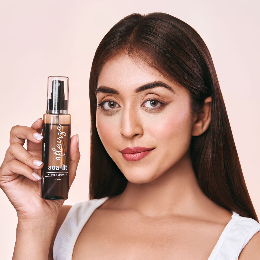 Sea-lit Makeup Fixing Spray | Long-Lasting Hold, Sweat & Humidity Resistant | Quick-Dry, Lightweight Mist | Non-Sticky & Hydrating Finish | Locks in Makeup All Day