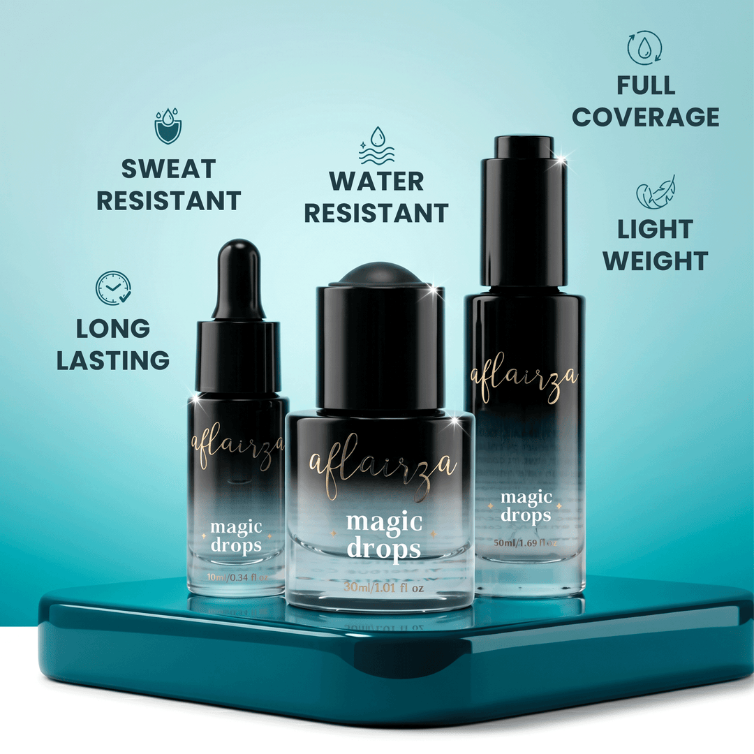 Magic Drops + Soft glam Base Palette - Waterproof* serum with Base palette combo