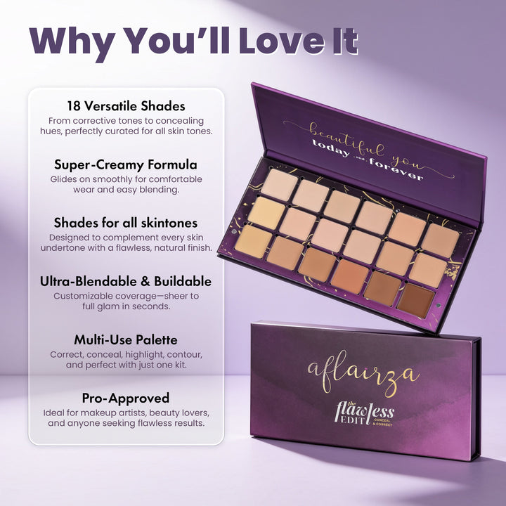 The Flawless Edit Conceal & Correct Palette