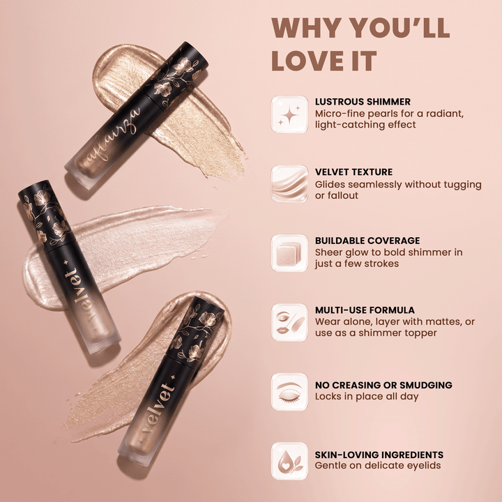 Velvet Liquid Eyeshadow Shimmer