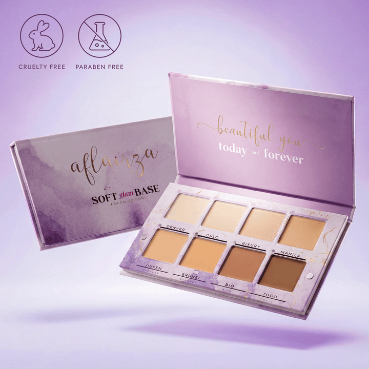 Magic Drops + Soft glam Base Palette - Waterproof* serum with Base palette combo