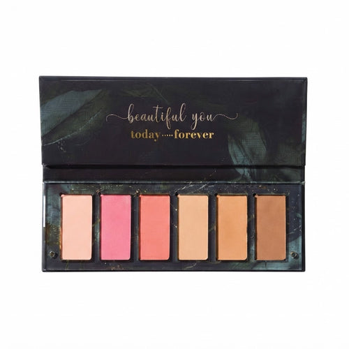 Sculpt and Glow Matte Blush & Contour Palette