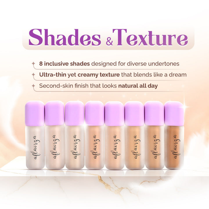 Couvre Moi Liquid Concealer | Full Coverage, Lightweight & Seamless Blend | Ultra-Creamy Thin Texture