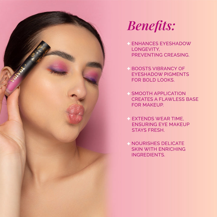 Velvet Liquid Eyeshadow | Rich Pigment & Smooth Application | Long-Lasting, Crease-Resistant & Buildable Formula | Nourishing, Lightweight & Smudge-Free Wear