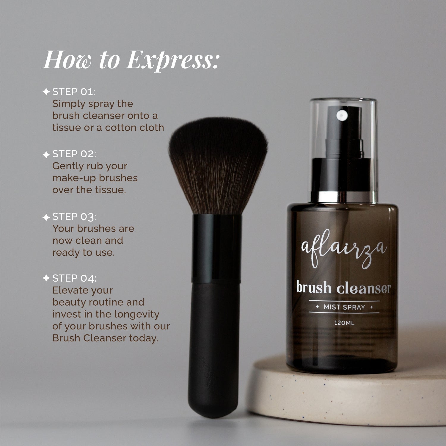 Brush Cleanser - Extend the life of your high-quality Brushes