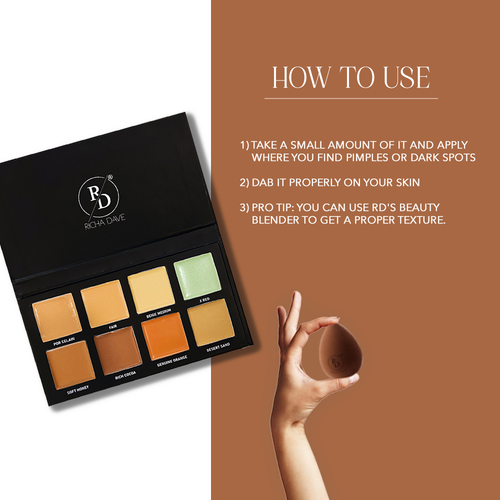 Conceal & Correct Palette and Beauty Blender Combo