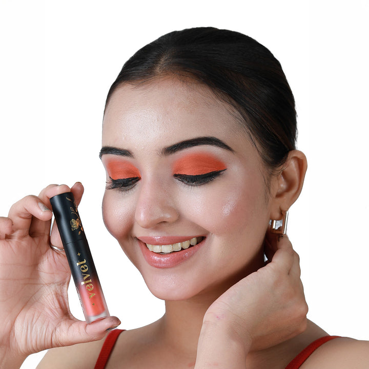 Velvet Liquid Eyeshadow | Rich Pigment & Smooth Application | Long-Lasting, Crease-Resistant & Buildable Formula | Nourishing, Lightweight & Smudge-Free Wear