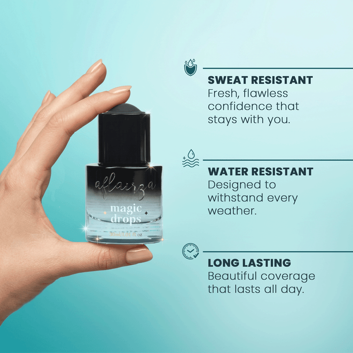 Magic Drops + Soft glam Base Palette - Waterproof* serum with Base palette combo