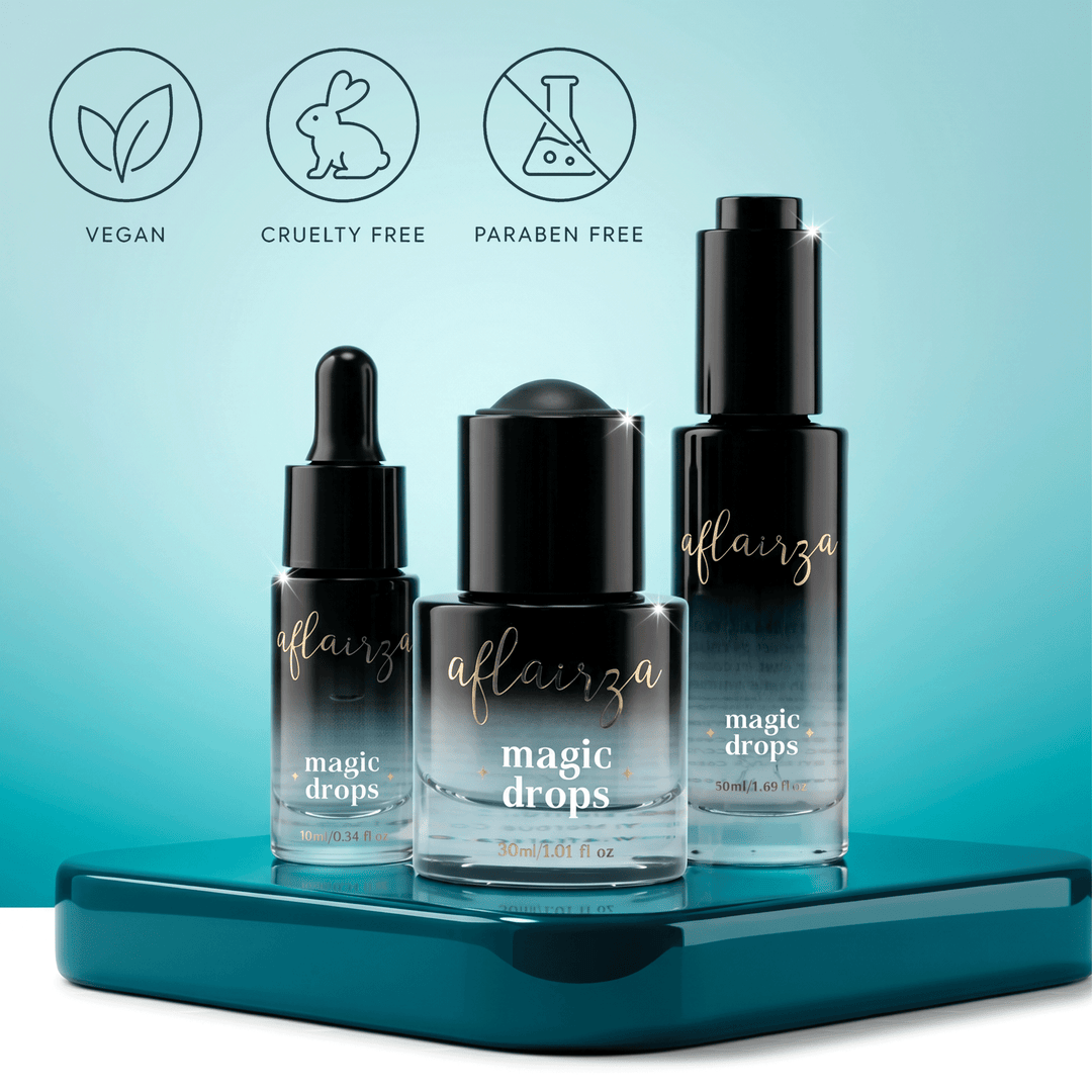 Magic Drops + Soft glam Base Palette - Waterproof* serum with Base palette combo