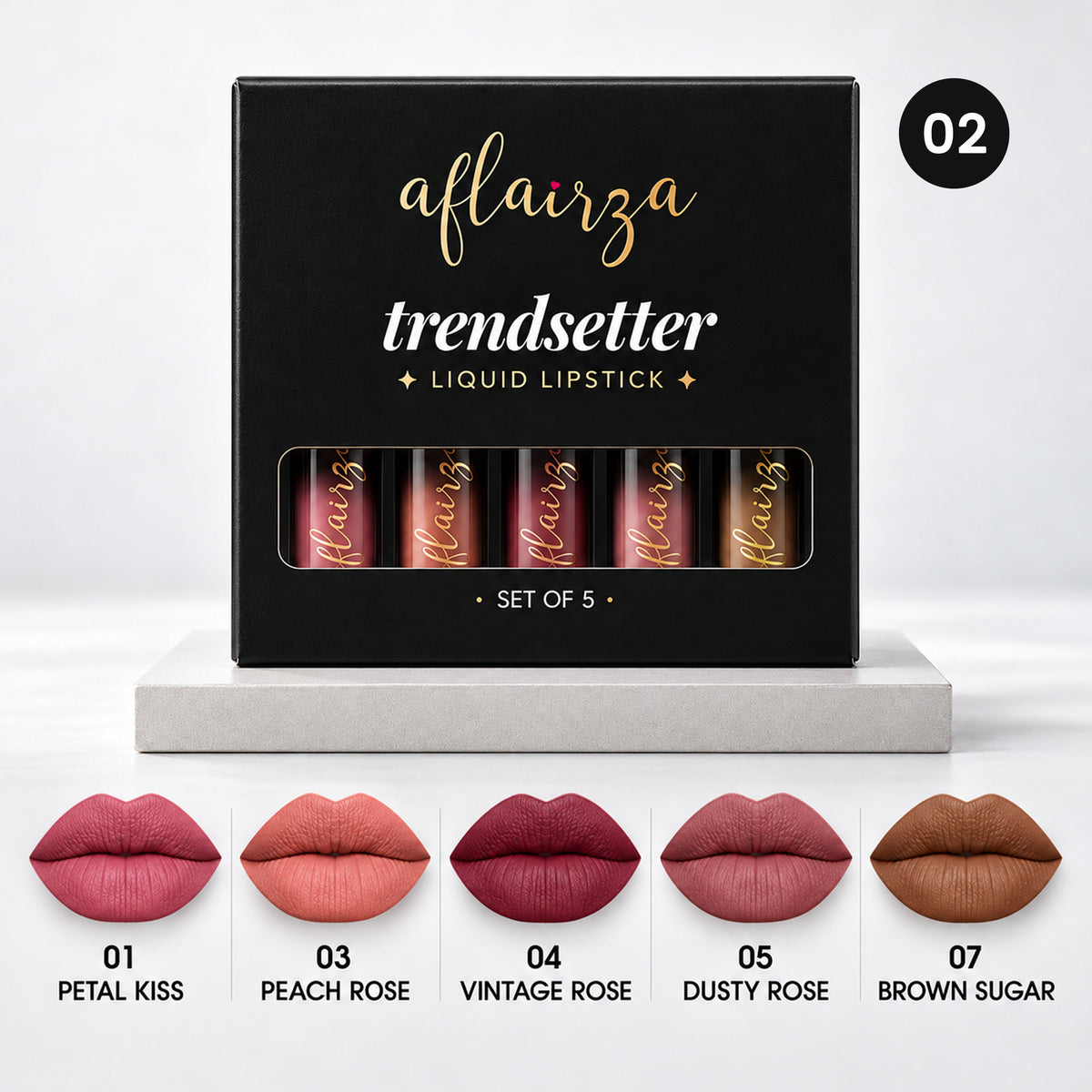 Trendsetter | Matte Liquid Lipstick Combo